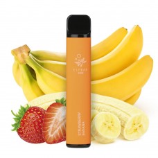 Одноразовая электронная сигарета ELF BAR - Strawberry Banana 1500 затяжек